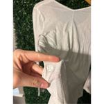 Lululemon  Yogini 5 Year Long Sleeve Tee Heathered White Sz Medium Photo 2