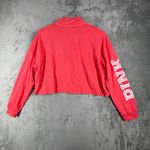 PINK - Victoria's Secret  Sweatshirt Pink Cropped Pullover Dog Logo Casual Large‎ Photo 3