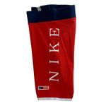 Nike Essential Biker Shorts Athletic Red White Blue Spell Out Logo Flag USA M Photo 5