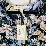 Maje Womens Jungle Print Top Blouse Size 1 Small Smock Balloon Sleeve Peasant Photo 2