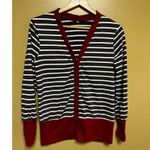 Striped Cardigan Black Size M Photo 7