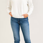 Evereve  Quarter Zip White Pullover Photo 0