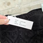 Love the Label Vakerue Black Eyelet Corset Top Size XS Photo 3