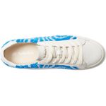 Soludos New  Psychedelic Spiral Ibiza Platform Sneaker in‎ Marine Blue size 6.5 Photo 2