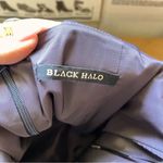 Black Halo Black Halo Black Sleeveless Cocktail Date Night Party Dress Midi Knee Length Photo 1