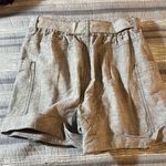 Anthropologie  Boho HEI HEI Marnie Grey Brown Belt Shorts Size X-Small EUC #1222 Photo 6