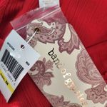 Band of Gypsies Red Sleeveless Crop Top with Crochet Lace NWT Size Medium Photo 7