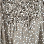 VICI  Dress Size Medium Dots Midi Adjustable Straps Wedding Casual Summer NO BELT Photo 11