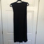 Black “T” Alexander Wang Slim Slit Tank Dress with Pocket Size S Photo 5