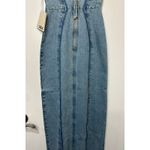 Dala On Tap Midi Paneled Denim Dress Canyon Blue Size 24 NWT Organic Cotton Photo 11