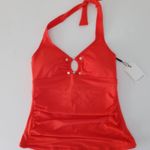 Calvin Klein Women's Studded Halter Tankini Swimwear Size Small Photo 2