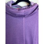 Nike  Purple Pullover Sweatshirt Women Size Medium M Hoodie Athletic Outerwear Photo 2