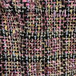 Carmen Marc Valvo Carmen‎ Marc Valvo VTG Tweed Multicolor Scoop Neck Mini Dress Wool Blend Size 6 Photo 8