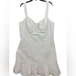 Lilly Pulitzer  $218 Rocko white eyelet romper dress 12 M L Photo 1