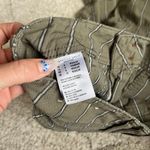 American Eagle  Green Stripe Pants Photo 2