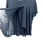 Joy Lab Size XL Shirt Black Short Sleeve‎ Round Neck Vented Back Casual Summer Photo 2