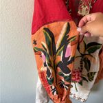 Farm Rio NWT  Long-Sleeve Romper Floral Anthropologie Size M Resort Vacation Photo 4