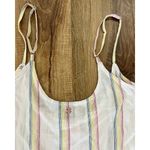 Volcom Women's‎ Ruffled Tropical Stripe Island Cami Tank Size XS NEW Photo 7