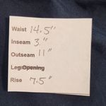 Converse  One Star Navy Low-Rise Shorts Size 4 Y2K Low-Rise Shorts Photo 1