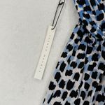 Susana Monaco  Womens Dress, Sleeveless, Blue‎ Black Print, Size Large Photo 4