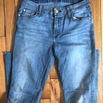 7 For All Mankind Light Wash Skinny Jeans Photo 0