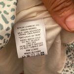 Lush Clothing Lush White and Green Patterned Fabric Photo 9