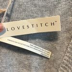 Lovestitch NWT  Gray Heather Sweater Knit Long Sleeve Wrap, S Photo 2