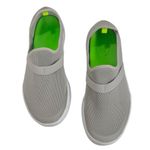 OOFOS OOmg Low Mesh Recovery Shoes White / Gray Size 10 Photo 3