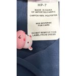 Hayley Paige Occasions Women's V-Neckline Style 5170 Jumpsuit Blue Size 10 Photo 9