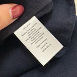 Talbots  Navy Linen Wide Leg Pants Size 10 Petite Photo 4