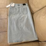 DKNY Jeans Denim High Rise Maxi Skirt Photo 12