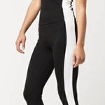 Puma Womens  black and white athletic jumpsuit‎ size small Photo 0