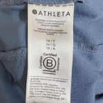 Athleta  Trekkie North Jogger Pants Light Blue Zip Pockets Travel Size 14 Tall Photo 4