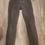 Gap Women's Charcoal Skinny Jeans Size 26R Very Stretchy Photo 0
