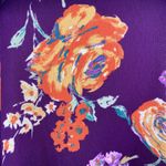 Everly Womens Dress Retro Floral Cold Shoulder Choker Collar Keyhole Small Photo 7