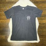 American Apparel Eternal Sadness Black and White 100% Cotton Graphic Tee Photo 0