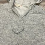 Max Studio (Weekend) Heather Gray Sleeveless Hoodie Dress Drawstring Waist XS Photo 6