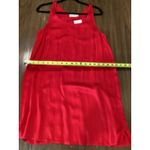 Nation Ltd Revolve  paloma sheath slip sleeveless viscose mini dress red M Photo 6