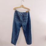 American Eagle Mom Straight Leg Jean Comfort Waistband Stretch Denim Jeans Photo 3