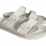 Birkenstock Arizona Sandals Womens Size 9.5US Eggshell Waterproof Arch Support Photo 0