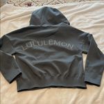 Lululemon  athletica Charcoal Hooded Jacket Photo 3