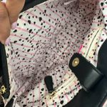 Betsey Johnson Women's Cat Print Pink/White Purse Photo 4