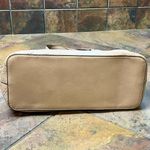 Nine West Marcelie Tote Tan Shoulder Scatchel Photo 7