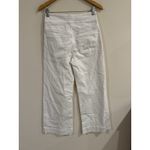 Frame  Le Pixie Hardy Wide Leg Pant High Rise Solid White Size 27 Photo 1