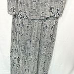 American Rag Maxi Dress 2X Pleated Lined Black Ruffle Spaghetti Straps Photo 2