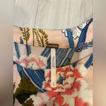 Free People NWOT Floral Tank Top - Blue and Pink Photo 2