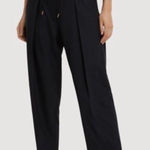 Kit and Ace Navy West Coast Wool Cashmere Blend Ankle Crop Trousers Blue Size 2 Photo 0