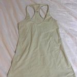 Lululemon light yellow reversible racerback tank top 6 Photo 0