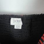 J.Crew Factory Sleeveless Twist-Front Midi Dress Palm Print Plus Size 20 EUC Photo 4