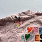 Mayfair Group x I Scream Colour Sweatshirt Somebody Loves You Pink XXL Pullover Size 2X Photo 8